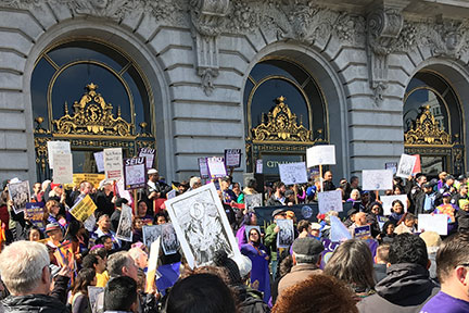 Janus Protest SF City Hall