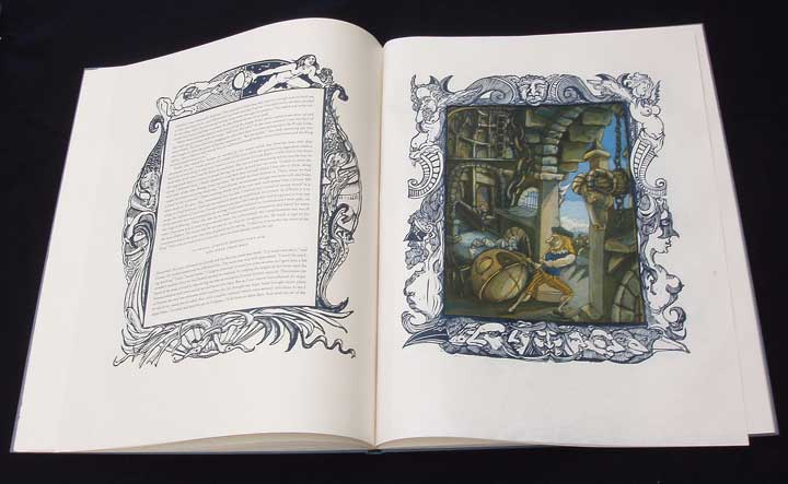 book spread