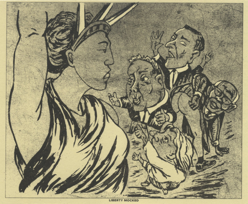 Liberty Mocked