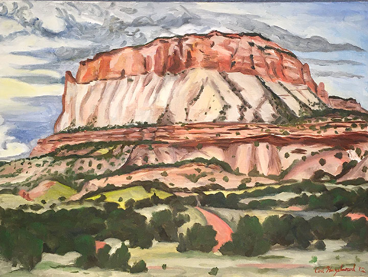 Zuni Mesa from East