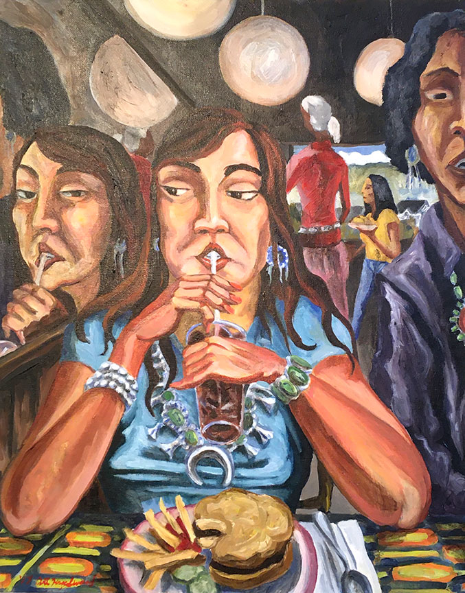 Gallup Diner Reflection