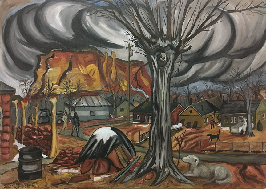 Winter, Mesa View, Zuni