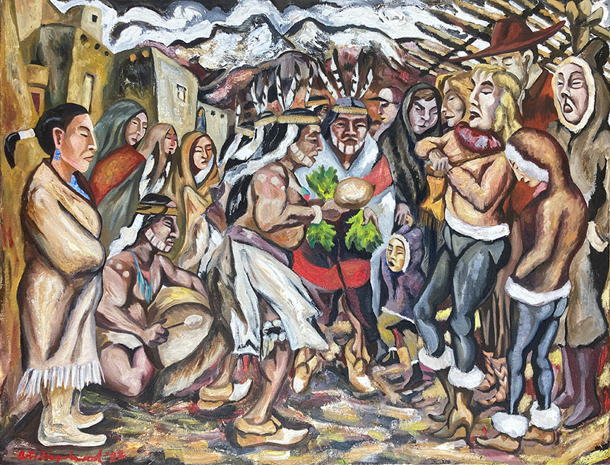 Tourists and Turtle Dance