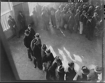 Dorothea Lange Unemployment line