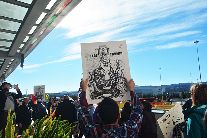 SFO SEIU Protest 2016